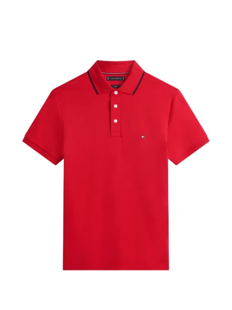 Tommy Hilfiger tipped-collar polo shirt Red MW0MW43144XLD