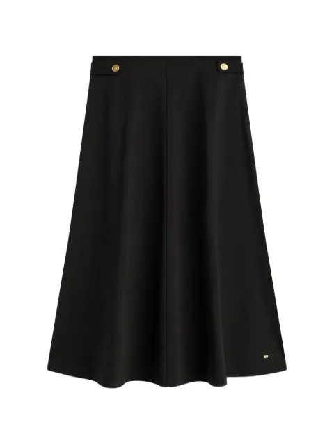 Tommy Hilfiger button-detail midi skirt Black WW0WW47886