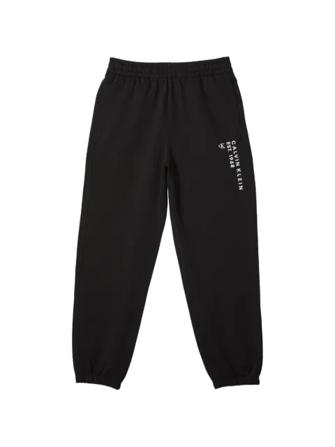 Calvin Klein logo-print track pants Black LV14RF248GUB1