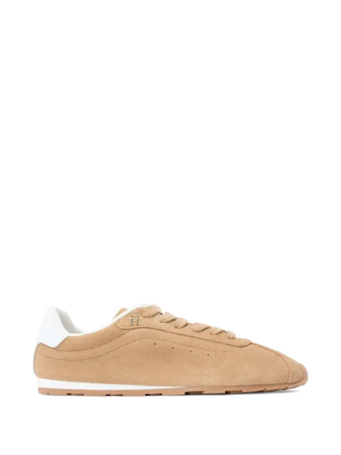 Tommy Hilfiger lace-up logo-plaque sneakers Neutrals FW0FW09189RBC