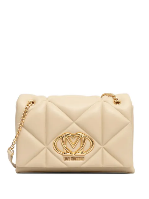 Love Moschino quilted chain cross body bag Neutrals JC4041PP1OLC0