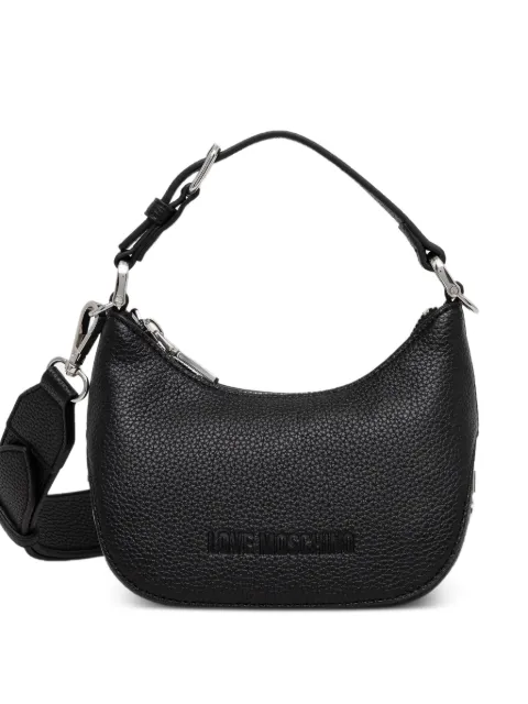 Love Moschino logo-detail mini bag Black JC4019PP1OLT0