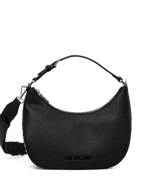Love Moschino logo-lettering cross body bag Black JC4018PP1OLT0
