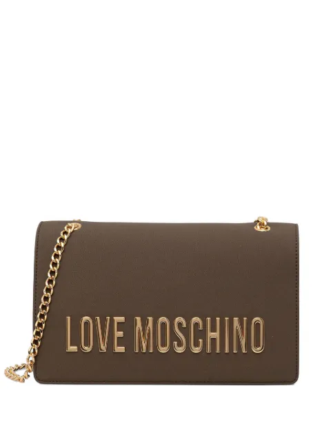 Love Moschino chain-strap cross body bag Brown JC4192PP1OKD0