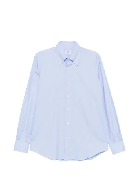 Mazzarelli button-fastening shirt Blue 6011