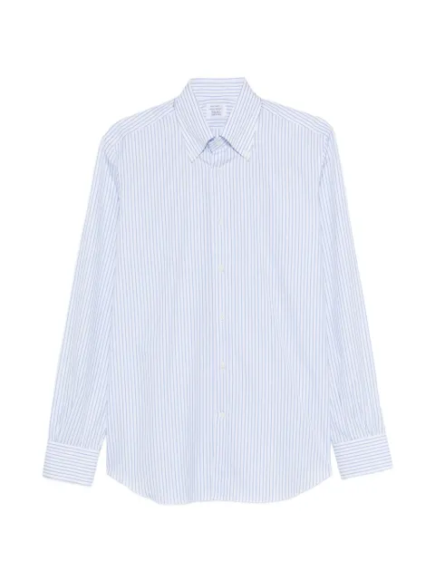 Mazzarelli striped button-down shirt White 807