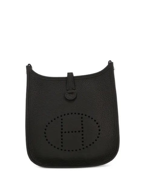 Hermès Pre-Owned 2025 Evelyne leather mini shoulder bag Black 428661