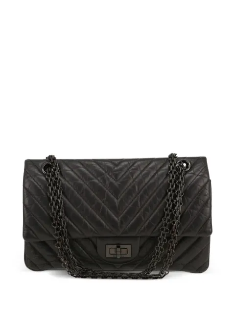 CHANEL Pre-Owned 2019 2.55 Reissue shoulder bag Black 427957