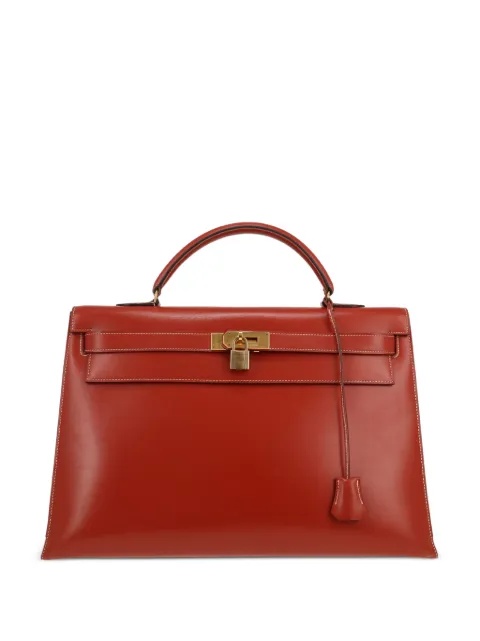 Hermès Pre-Owned 1988 Kelly 40 handbag Red 425344