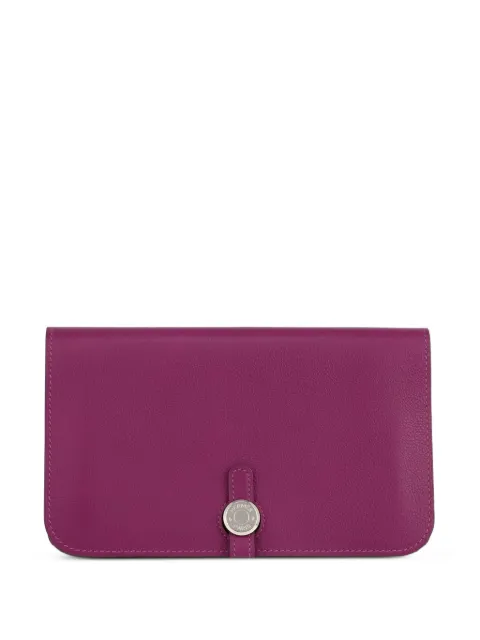 Hermès Pre-Owned 2020 Dogon wallet Purple 410697