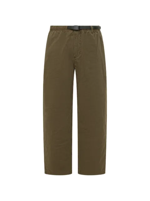 Gramicci elasticated wide-leg trousers Green G116OGT