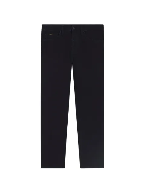 BOSS tonal stitching slim-fit jeans Blue 50548032
