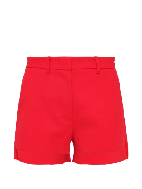 MSGM cuffed tailored shorts Red 3942MDB02257808