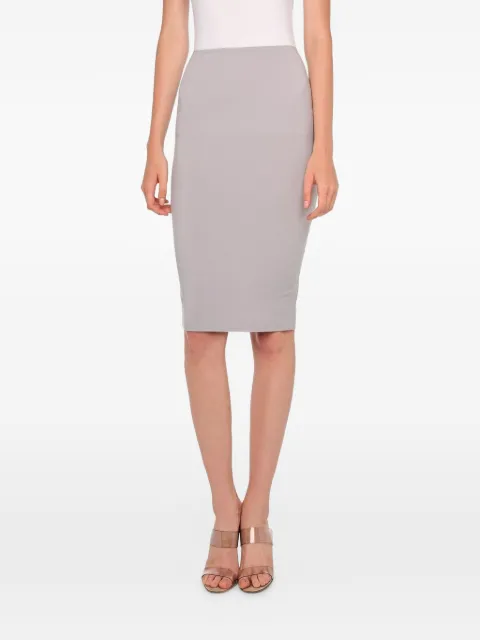Norma Kamali straight skirt Grey KK425SPLP42024