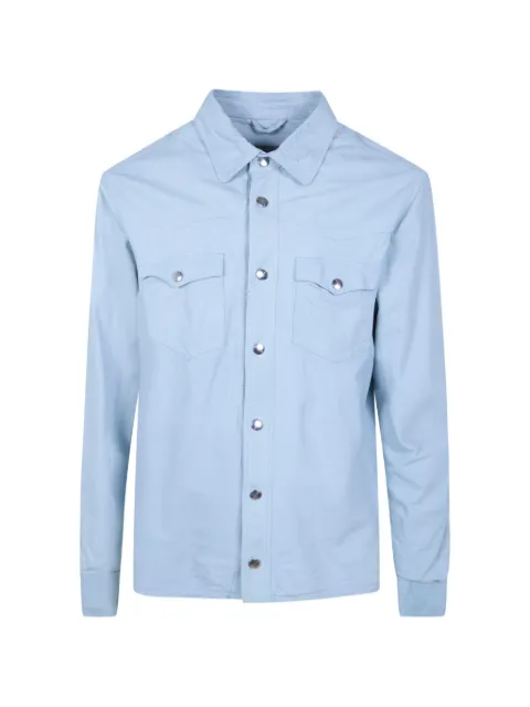 Giorgio Brato buttoned pocket shirt Blue 12099