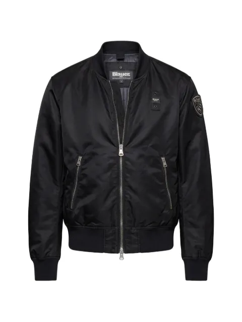 Blauer zip bomber jacket Black 26SBLDC01218007108