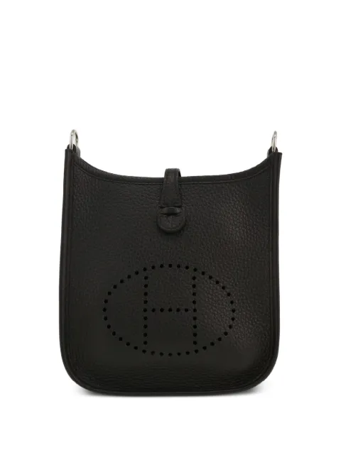 Hermès Pre-Owned 2024 Evelyne leather mini shoulder bag Black 429253