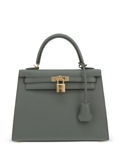 Hermès Pre-Owned 2025 25 Kelly handbag Green 426862