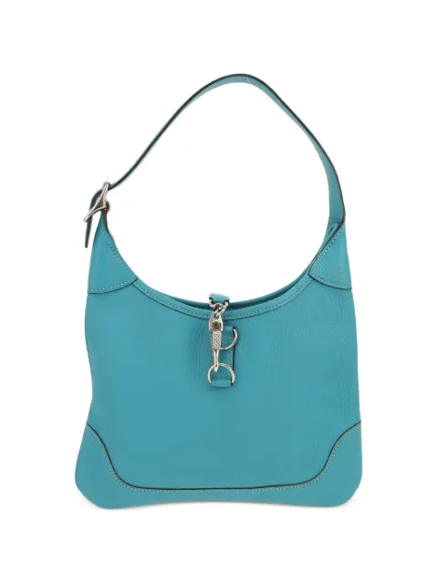 Hermès Pre-Owned 2005 mini Trim shoulder bag Blue 424447