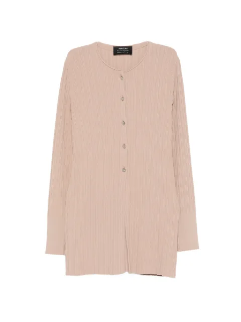 MARCCAIN button ribbed cardigan Neutrals AC3906M43