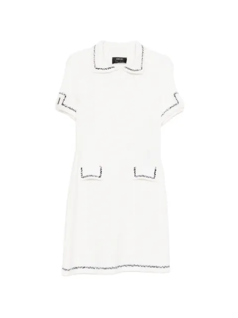 MARCCAIN Knitted in Germany mini dress White AC2128M09