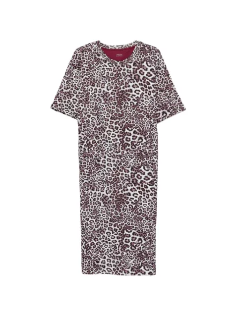 MARCCAIN animal-print midi dress White AS2112J16