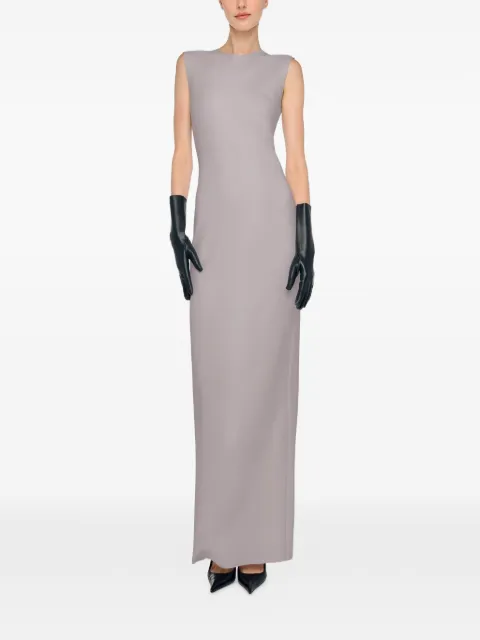Norma Kamali sleeveless long dress Grey KK4253PLT09024