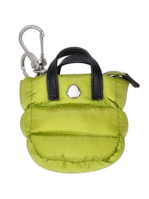 Moncler Caradoc quilted keyring Green L109B6F00001M6275