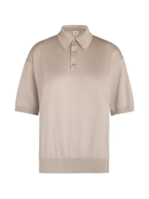 Tod's button-fastening polo shirt Brown X8WC1528130XGM