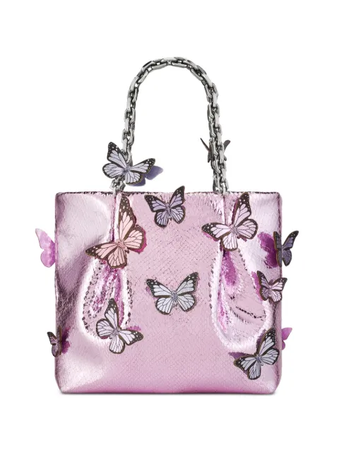 Aquazzura mini Papillon tote bag Pink PPLMTOT0MKNLBP