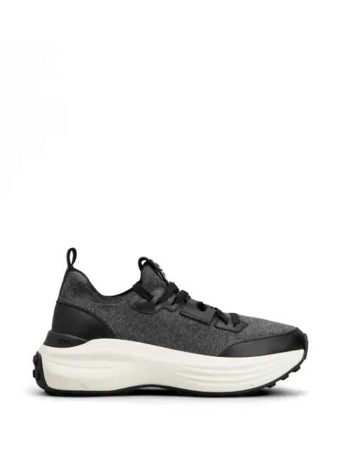 Tod's lace-up fastening panelled sneakers Grey XXW81L0KD80V43