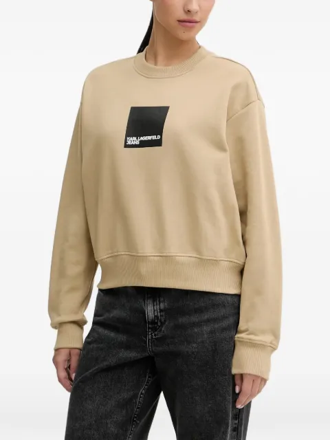 Karl Lagerfeld Jeans logo-print sweatshirt Neutrals A1W200061DX