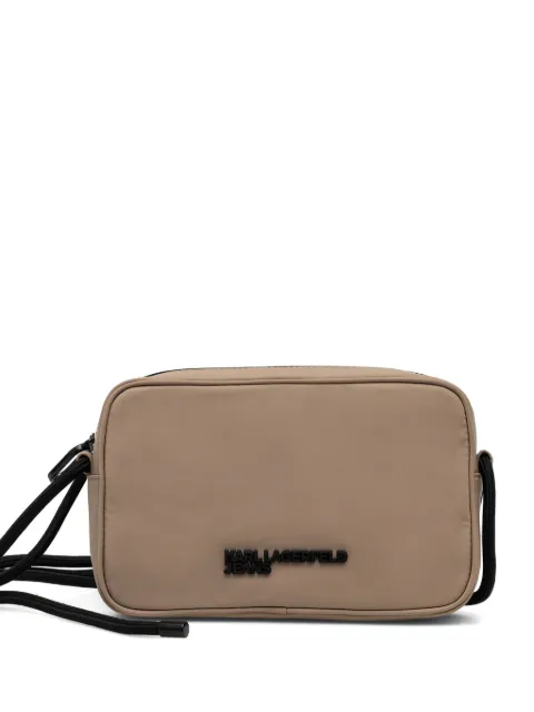 Karl Lagerfeld Jeans logo plaque belt bag Neutrals B1W30167112