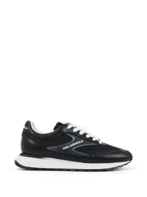 Karl Lagerfeld logo-detail panelled sneakers Black KL51126A400