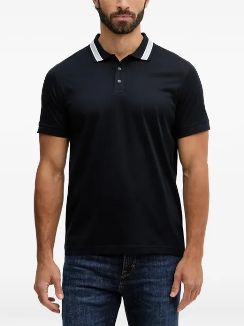 Karl Lagerfeld logo-detail polo shirt Blue 745001561200