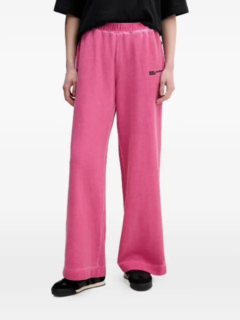 Karl Lagerfeld Jeans elasticated waist trousers Pink B1W10090521