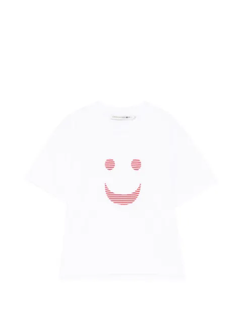 Joshua Sanders smiley print T-shirt White JS36A2633
