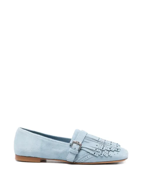 Ermanno Scervino fringed buckle loafers Blue D488Z360TRIFX