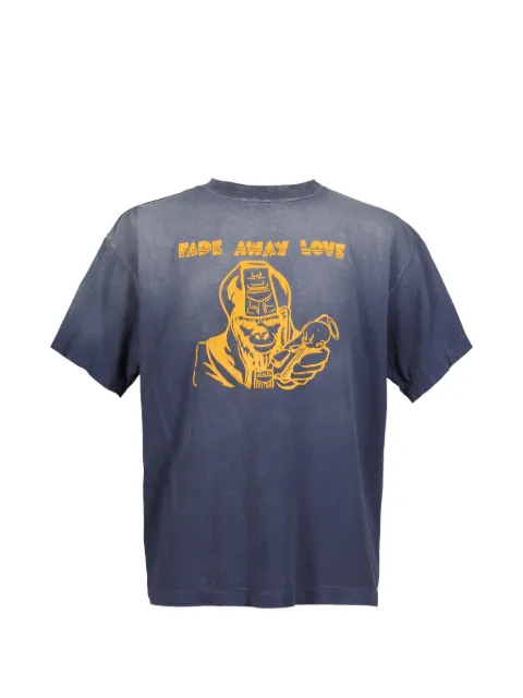 SAINT MXXXXXX graphic print T-shirt Blue SMMK80000C50