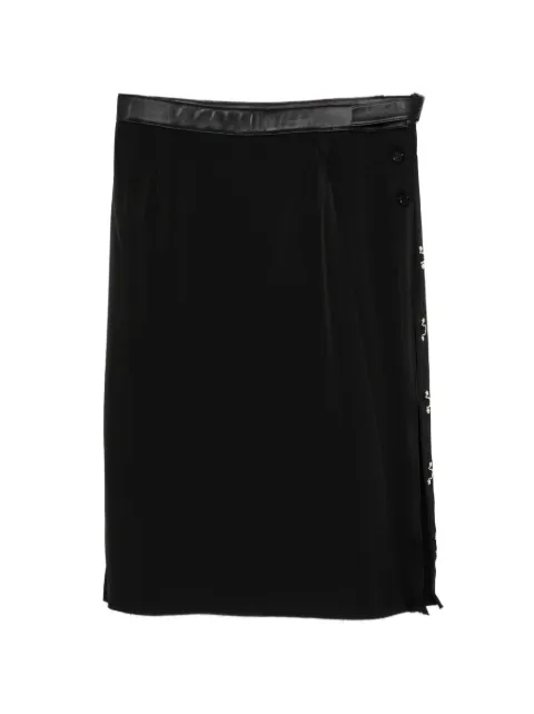 Undercover buckle zip skirt Black UC1E46023