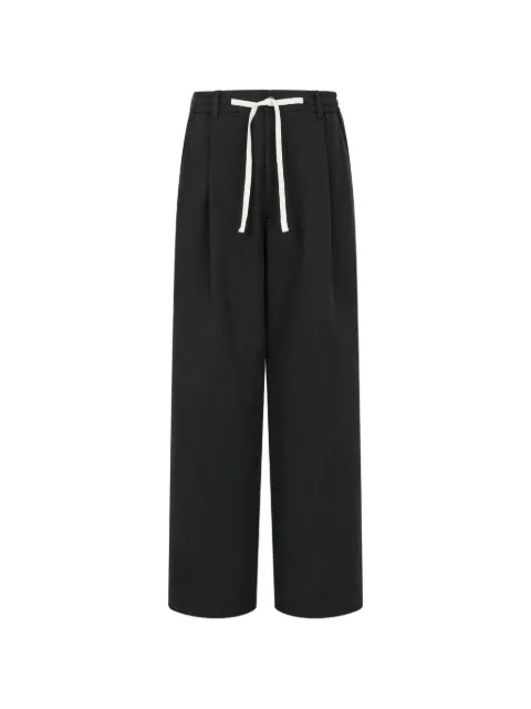 TOMBOY drawstring-waist trousers Black 9156231184