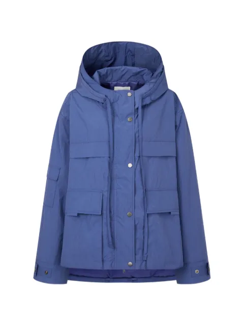 TOMBOY hooded utility jacket Blue 9106113104