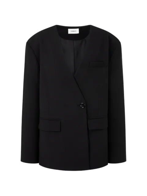 TOMBOY single-button blazer Black 9106112102