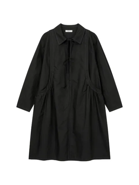 TOMBOY tie-detail loose-fit dress Black 9106141105
