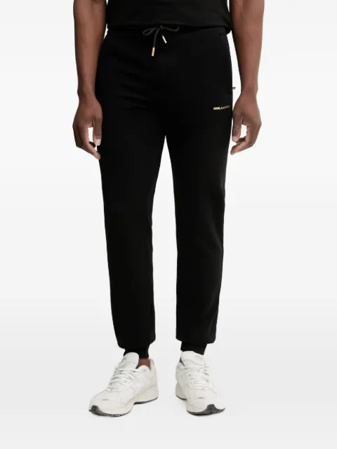 Karl Lagerfeld drawstring performance track pants Black 7050065619