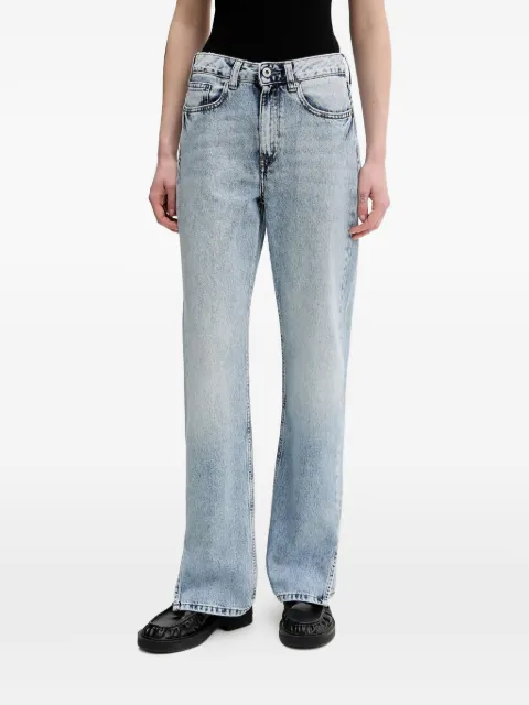 Karl Lagerfeld Jeans slit-detail jeans Blue B1W100701BP