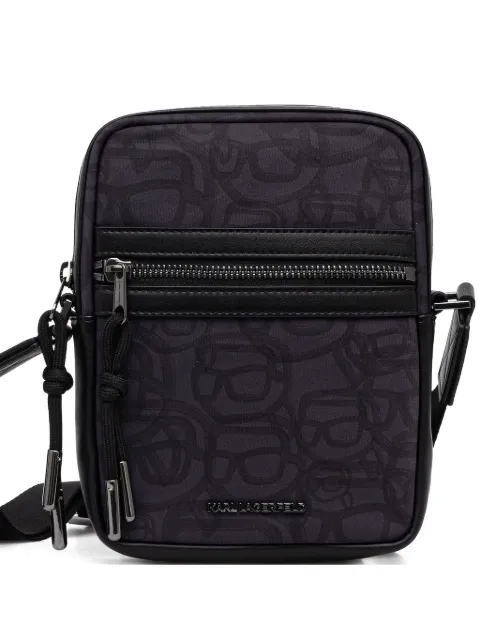 Karl Lagerfeld print-detail belt bag Grey B1M30214999