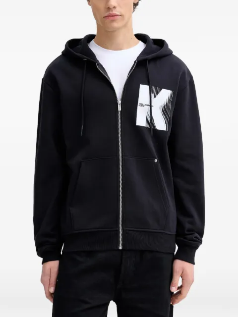Karl Lagerfeld Jeans K-detail hoodie Black B1M20068999