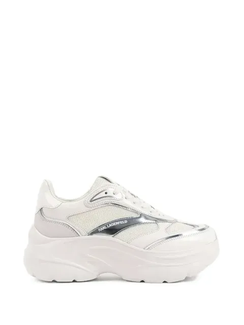 Karl Lagerfeld panelled sneakers White KL68016