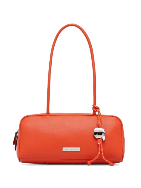 Karl Lagerfeld logo-plaque charm-pendant shoulder bag Orange B1W300052LP